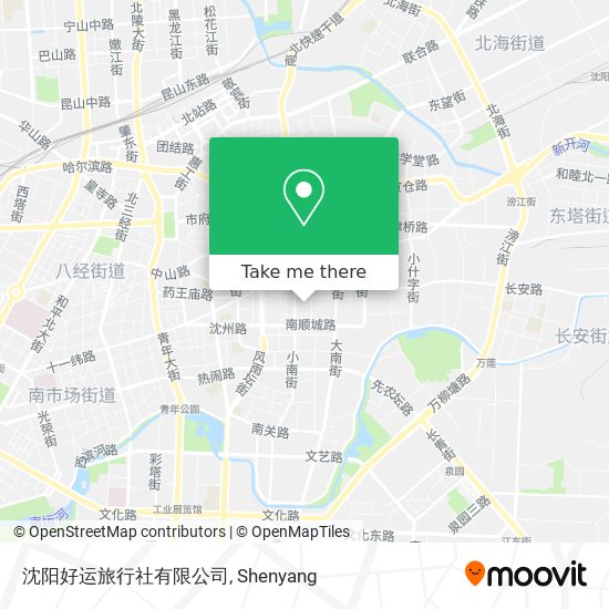 沈阳好运旅行社有限公司 map