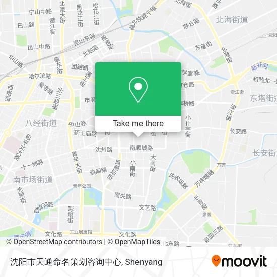 沈阳市天通命名策划咨询中心 map