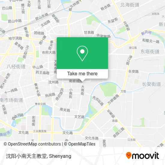 沈阳小南天主教堂 map