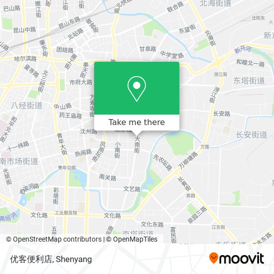 优客便利店 map