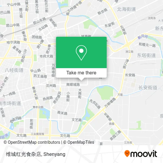 维城红光食杂店 map