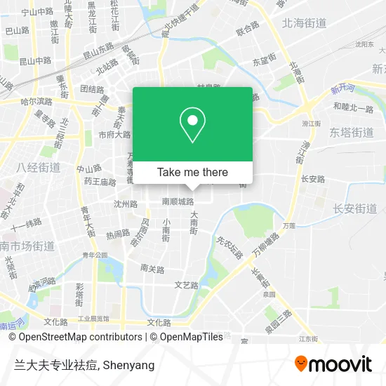 兰大夫专业祛痘 map