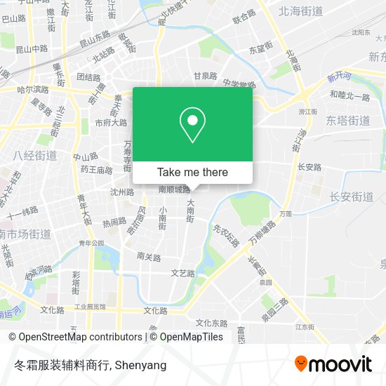 冬霜服装辅料商行 map