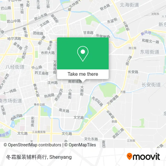 冬霜服装辅料商行 map