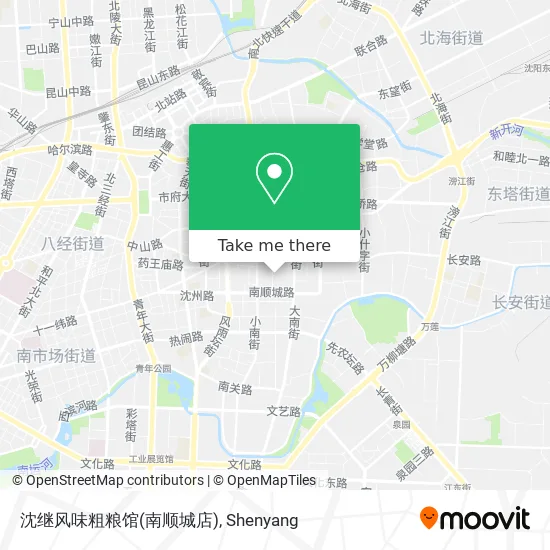 沈继风味粗粮馆(南顺城店) map