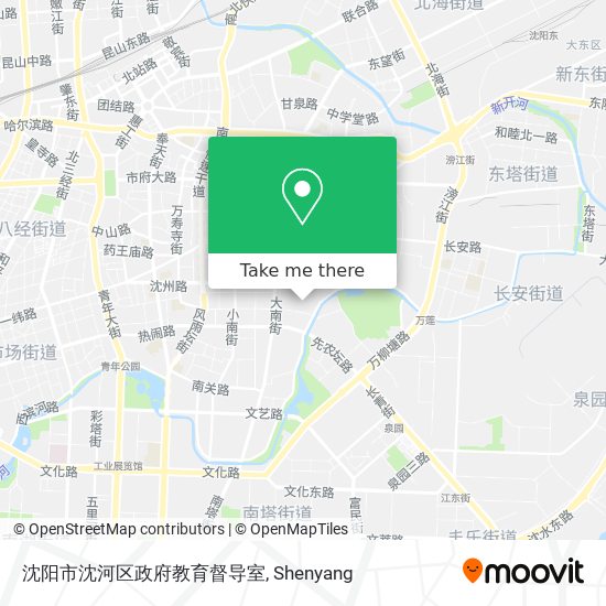 沈阳市沈河区政府教育督导室 map
