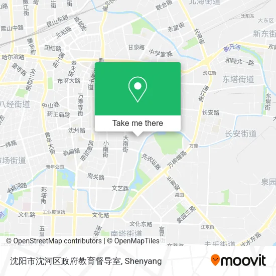 沈阳市沈河区政府教育督导室 map