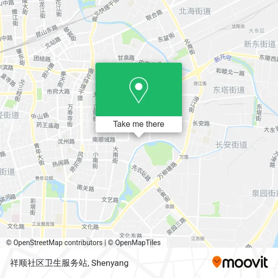 祥顺社区卫生服务站 map