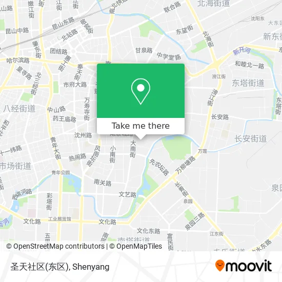 圣天社区(东区) map