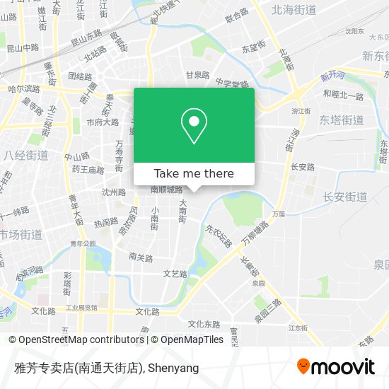 雅芳专卖店(南通天街店) map