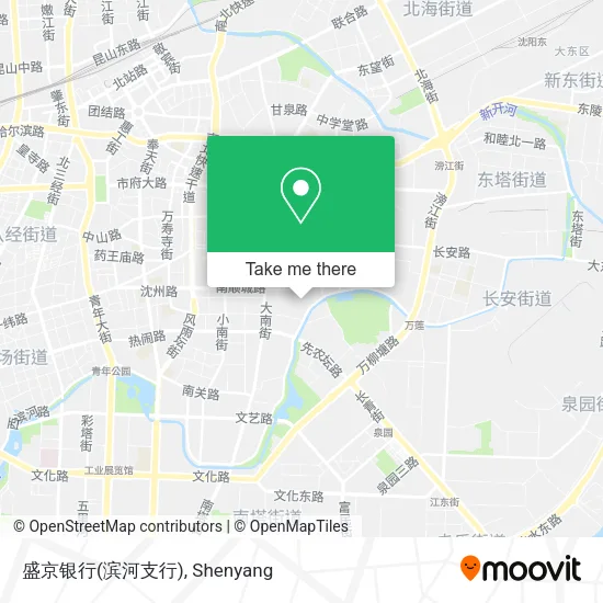 盛京银行(滨河支行) map