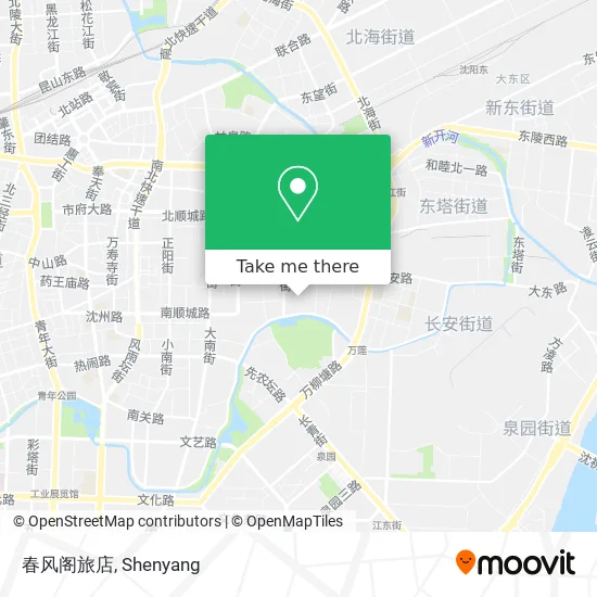 春风阁旅店 map