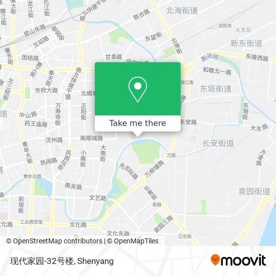 现代家园-32号楼 map