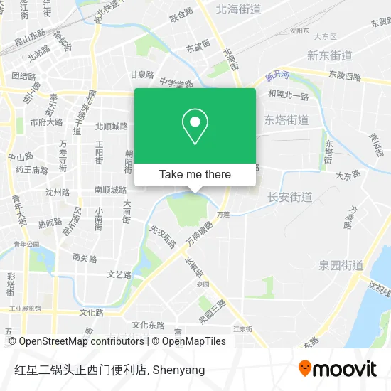 红星二锅头正西门便利店 map
