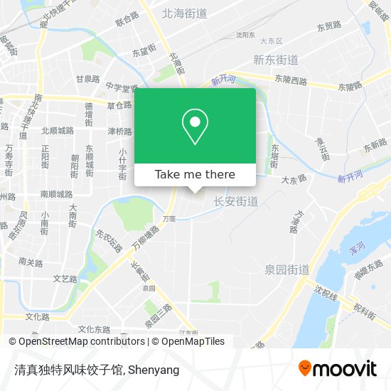 清真独特风味饺子馆 map