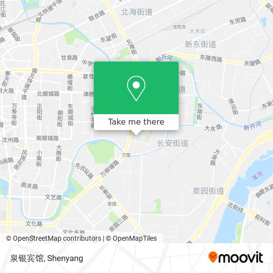 泉银宾馆 map