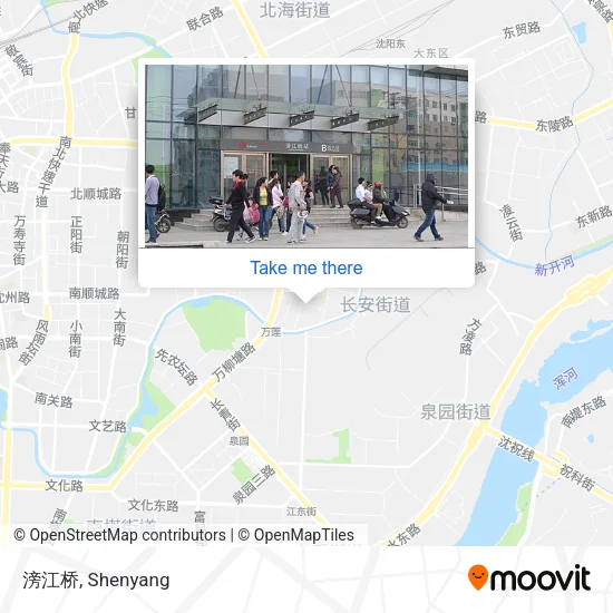 滂江桥 map
