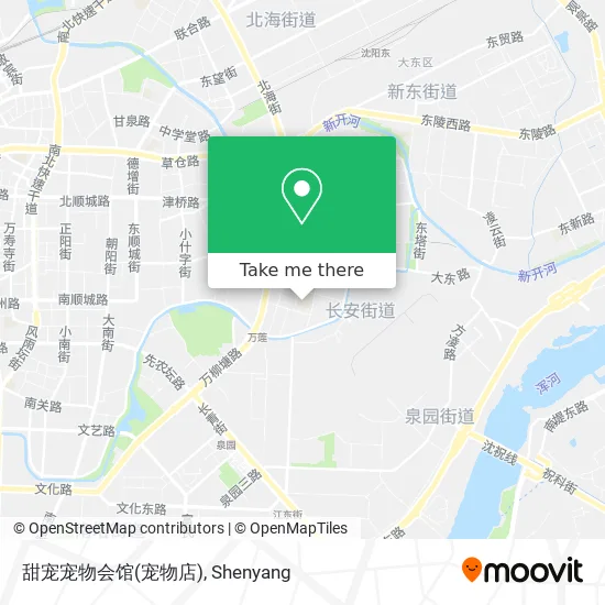 甜宠宠物会馆(宠物店) map