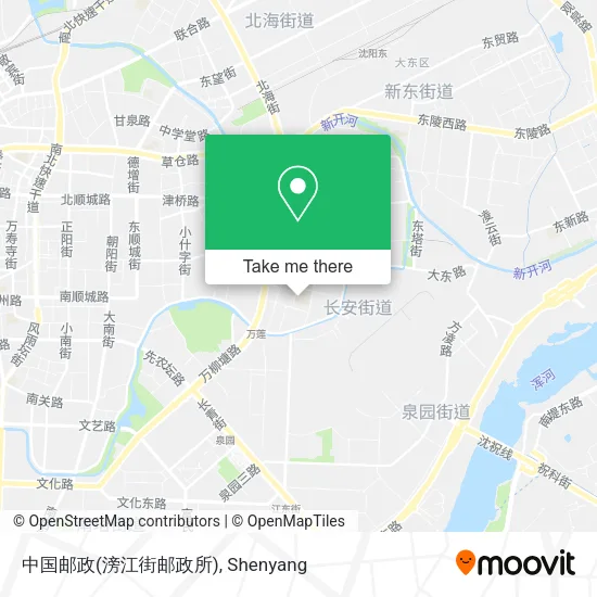 中国邮政(滂江街邮政所) map