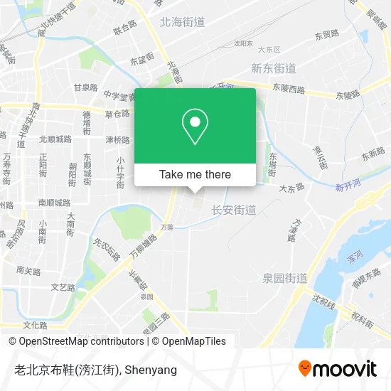 老北京布鞋(滂江街) map