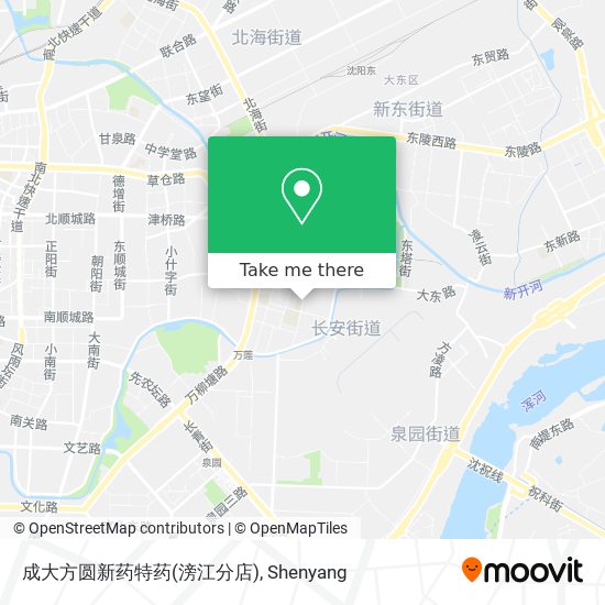 成大方圆新药特药(滂江分店) map