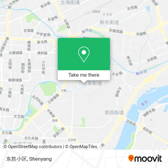 东胜小区 map