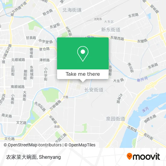 农家菜大碗面 map
