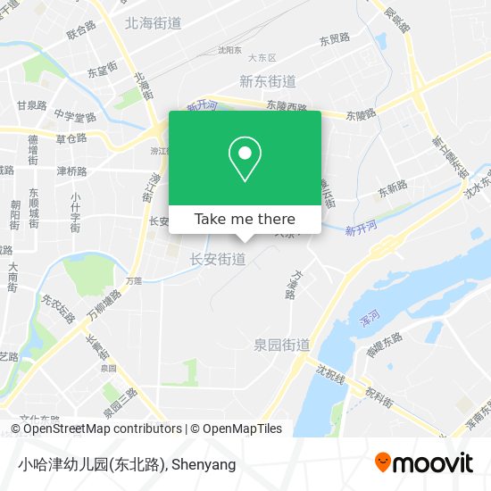 小哈津幼儿园(东北路) map