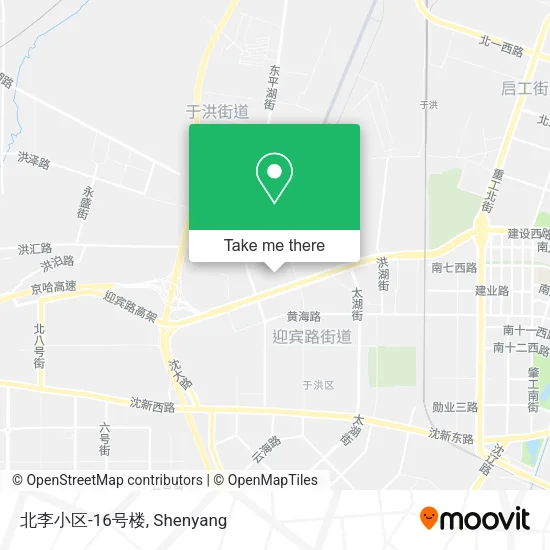 北李小区-16号楼 map