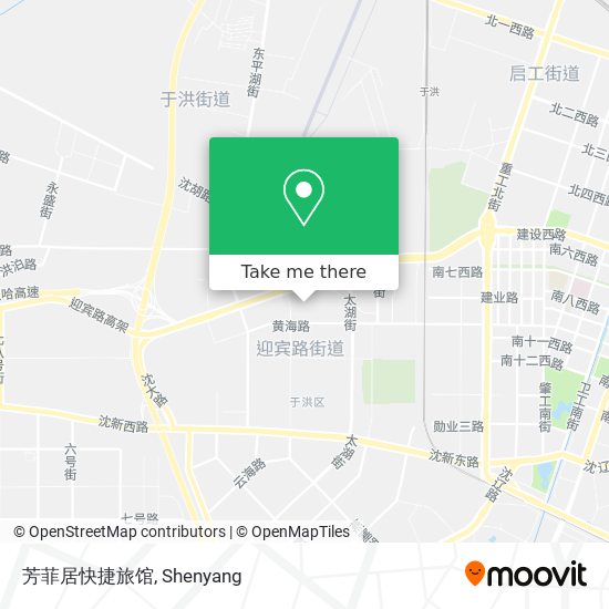 芳菲居快捷旅馆 map