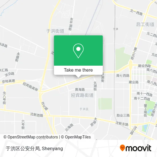 于洪区公安分局 map