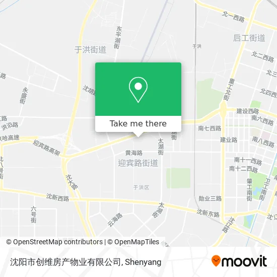 沈阳市创维房产物业有限公司 map