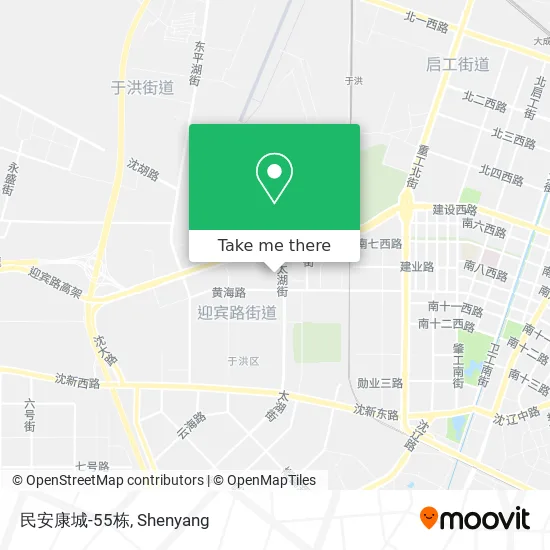 民安康城-55栋 map