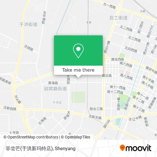 菲尝芒(于洪新玛特店) map