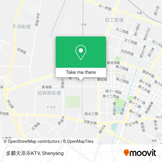 多麟天添乐KTV map