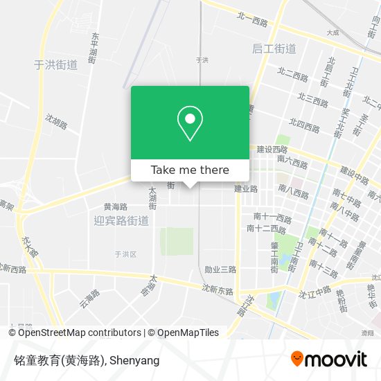 铭童教育(黄海路) map