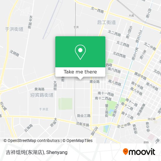 吉祥馄饨(东湖店) map