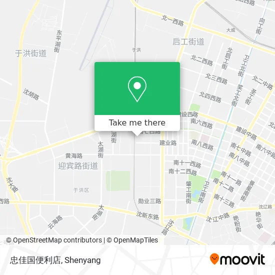 忠佳国便利店 map