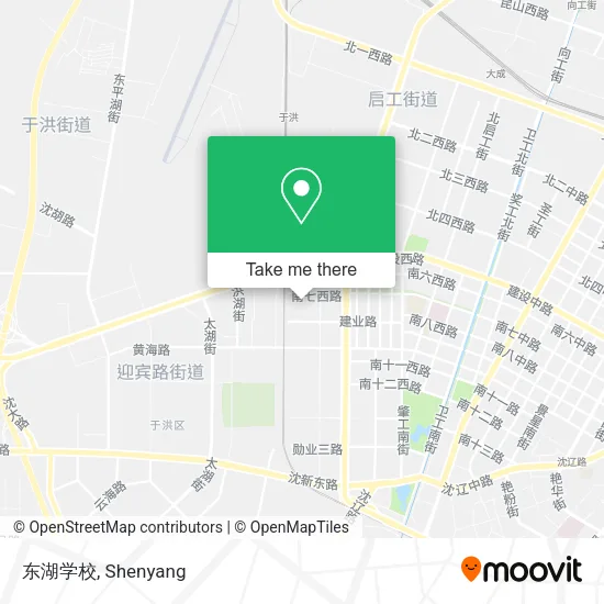 东湖学校 map