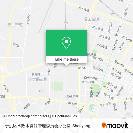 于洪区水政水资源管理委员会办公室 map