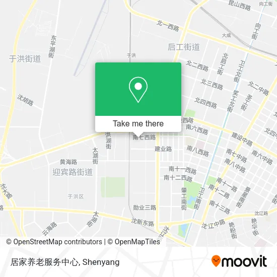 居家养老服务中心 map