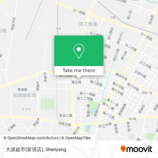 大源超市(富强店) map