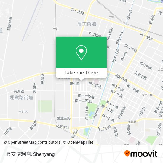 晟安便利店 map