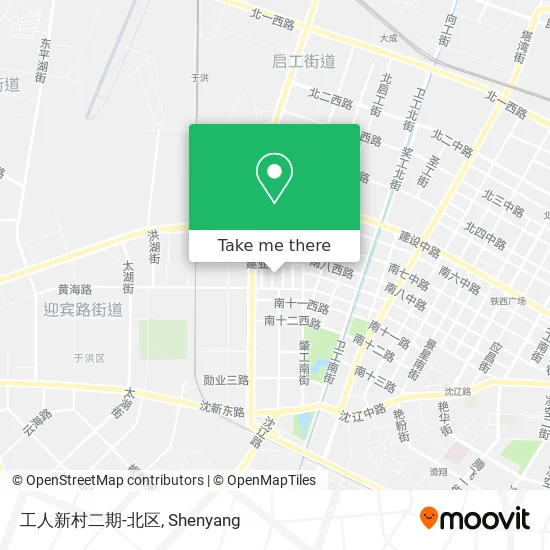工人新村二期-北区 map