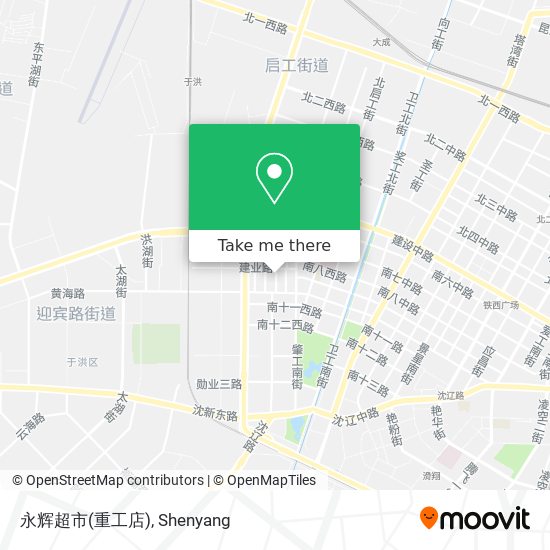 永辉超市(重工店) map