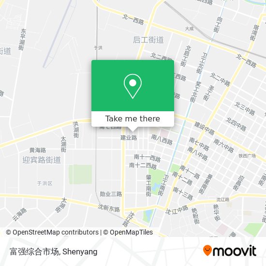 富强综合市场 map