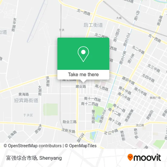 富强综合市场 map