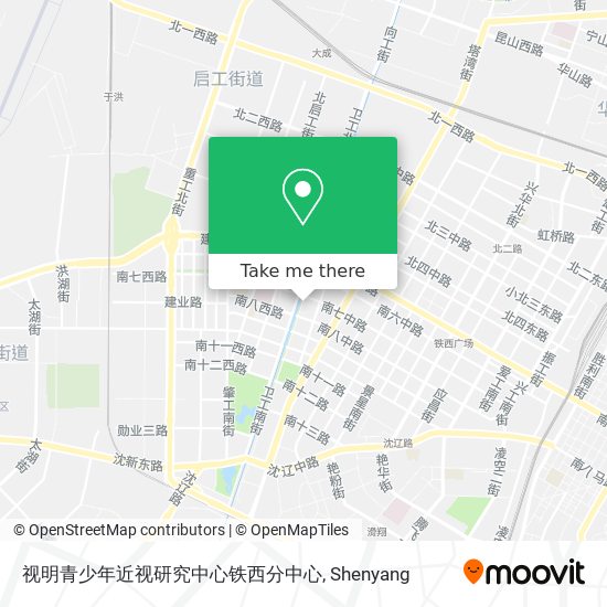 视明青少年近视研究中心铁西分中心 map
