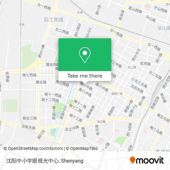 沈阳中小学眼视光中心 map