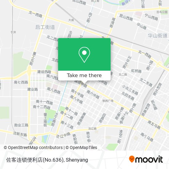 佐客连锁便利店(No.636) map